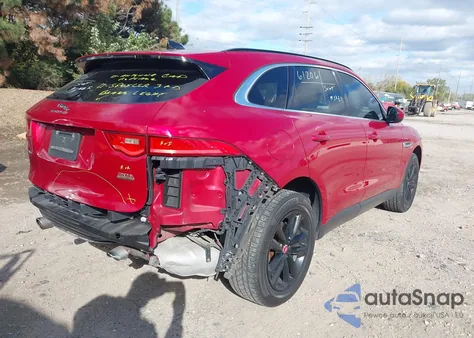 2019 Jaguar F-Pace 25T Premium/30T Premium из США, поврежденный, VIN SADCJ2GX7KA367844